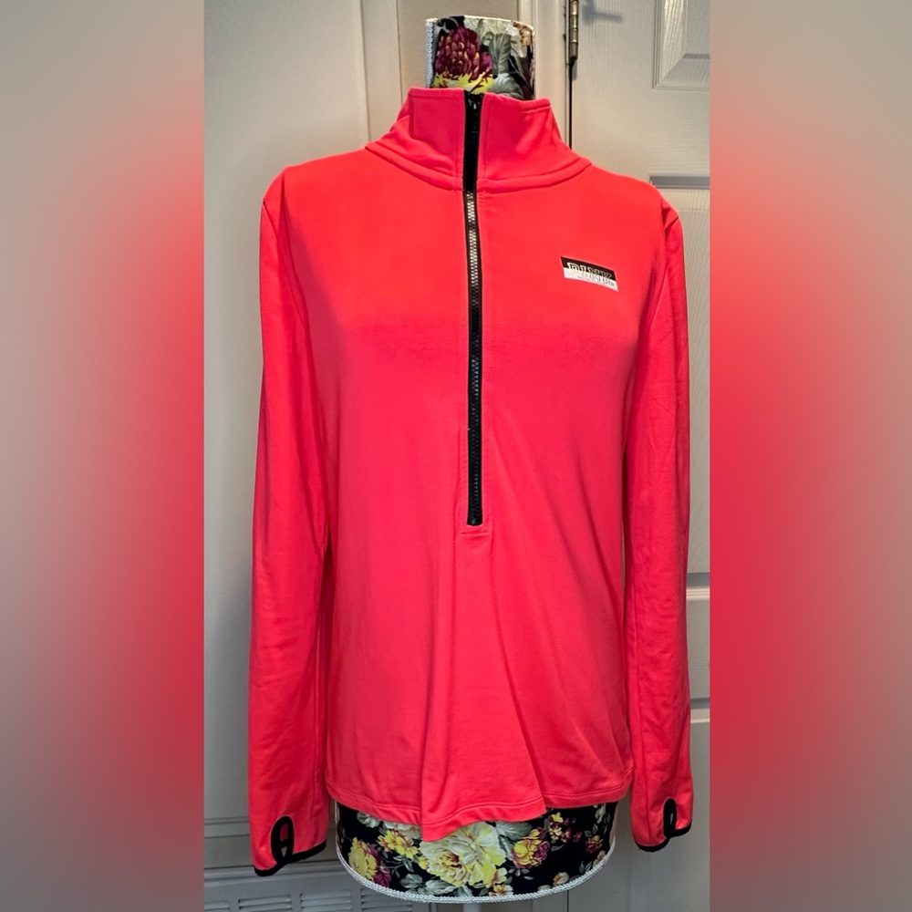 PINK Victoria’s Secret Ultimate Half-Zip Mock Neck